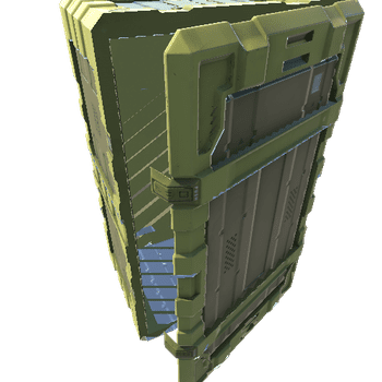 Crate Medium Military (open)